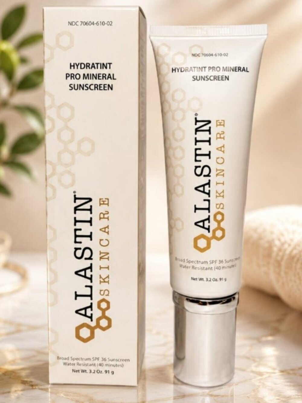 ALASTIN Hydratint Pro Mineral Broad Spectrum Sunscreen SPF 36 – 3.2 oz / 91g –